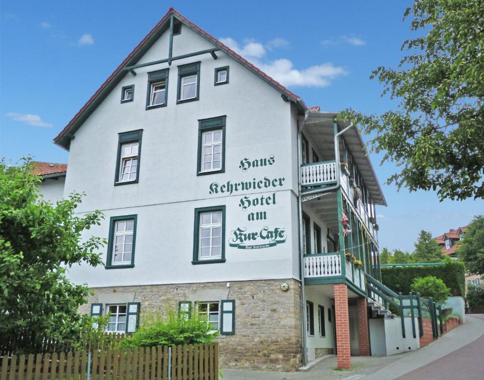 Haus Kehrwieder - Hotel Am Kur-Cafe Bad Suderode Exterior photo